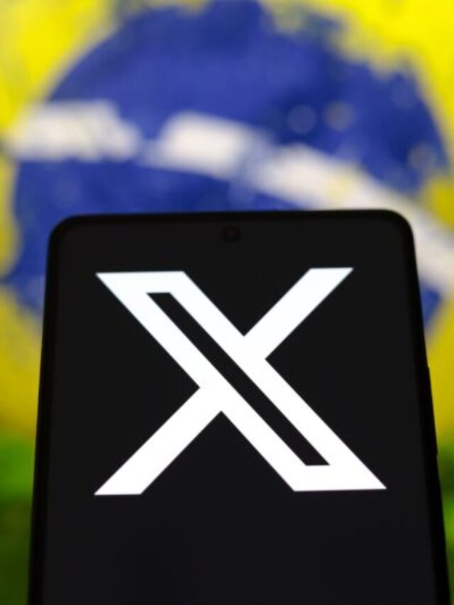 In this photo illustration, the X (Twitter) logo is